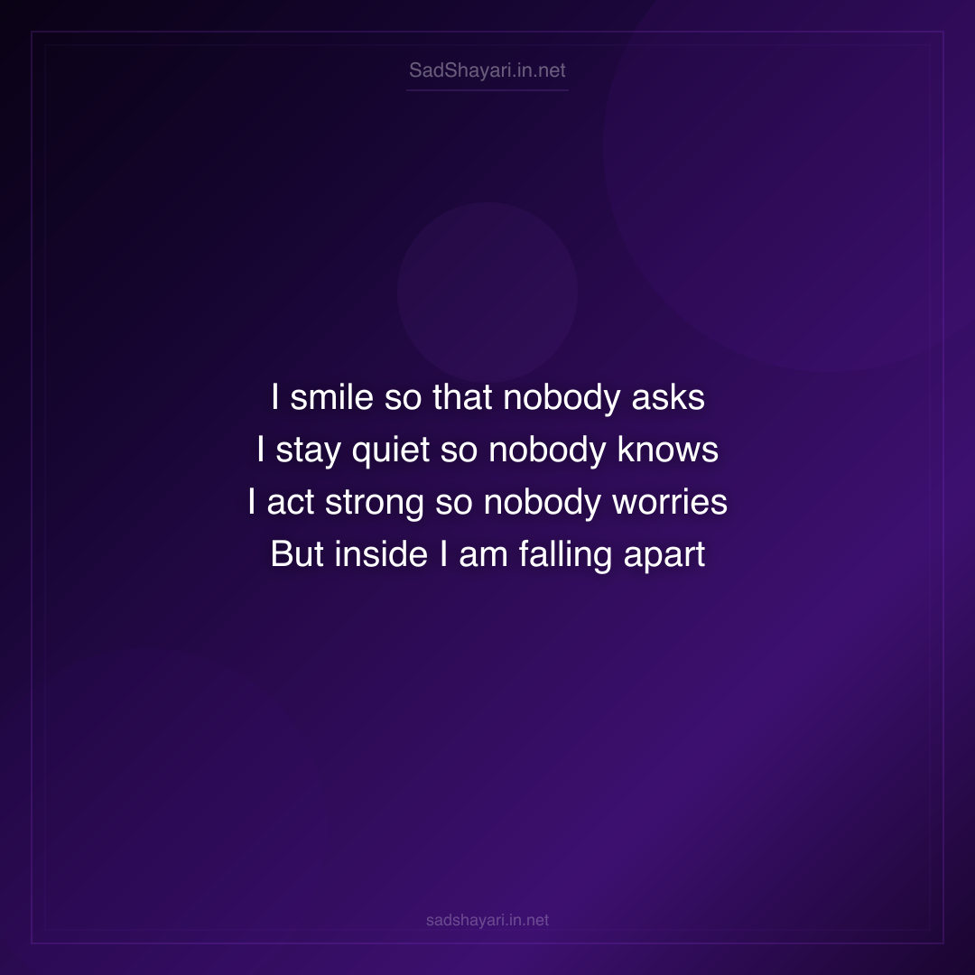 Sad Shayari