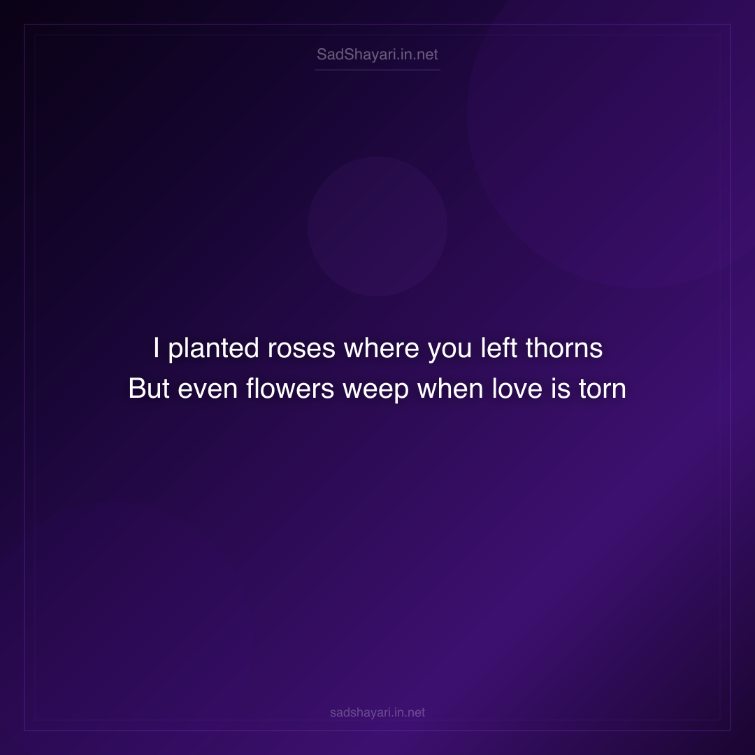 Sad Shayari