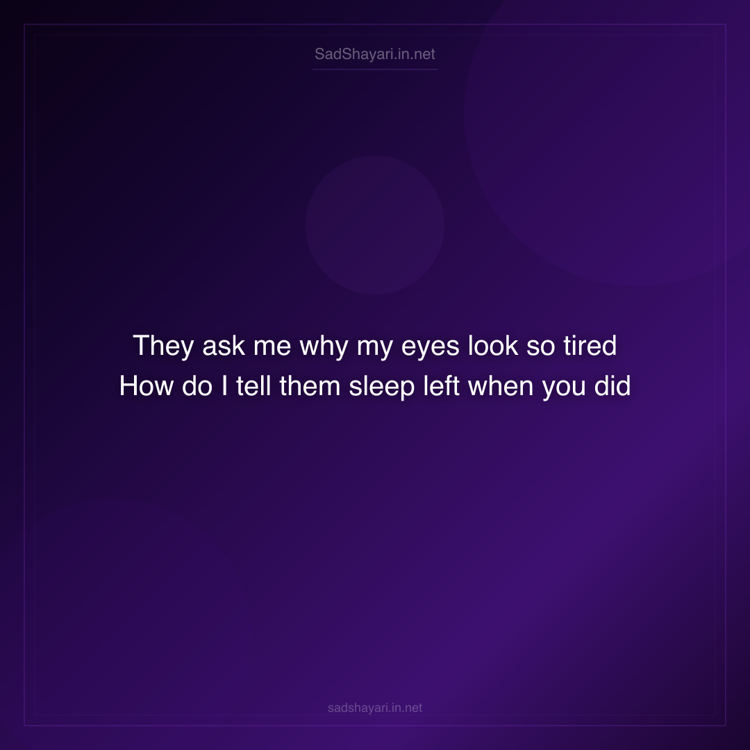 Sad Shayari