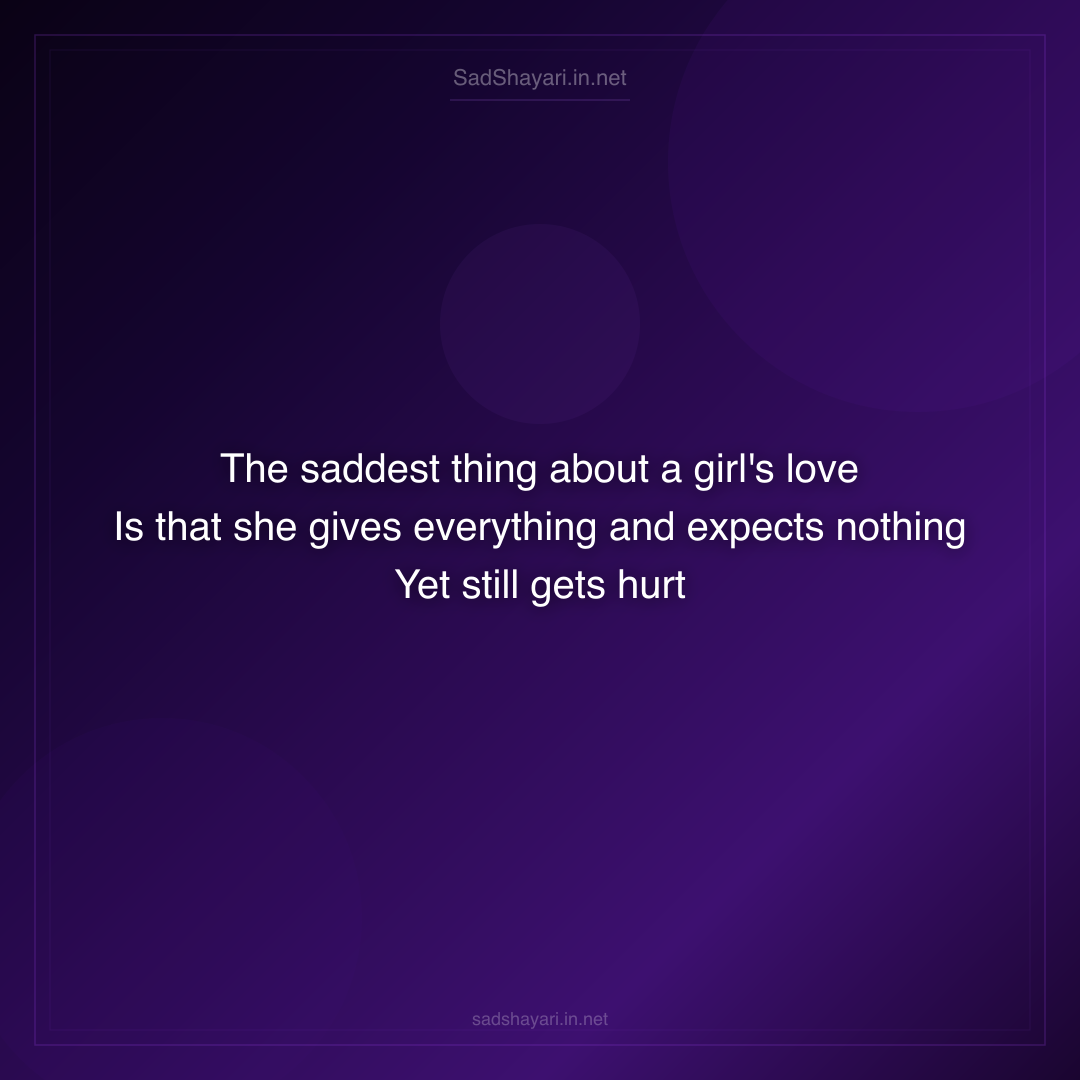 Sad Shayari