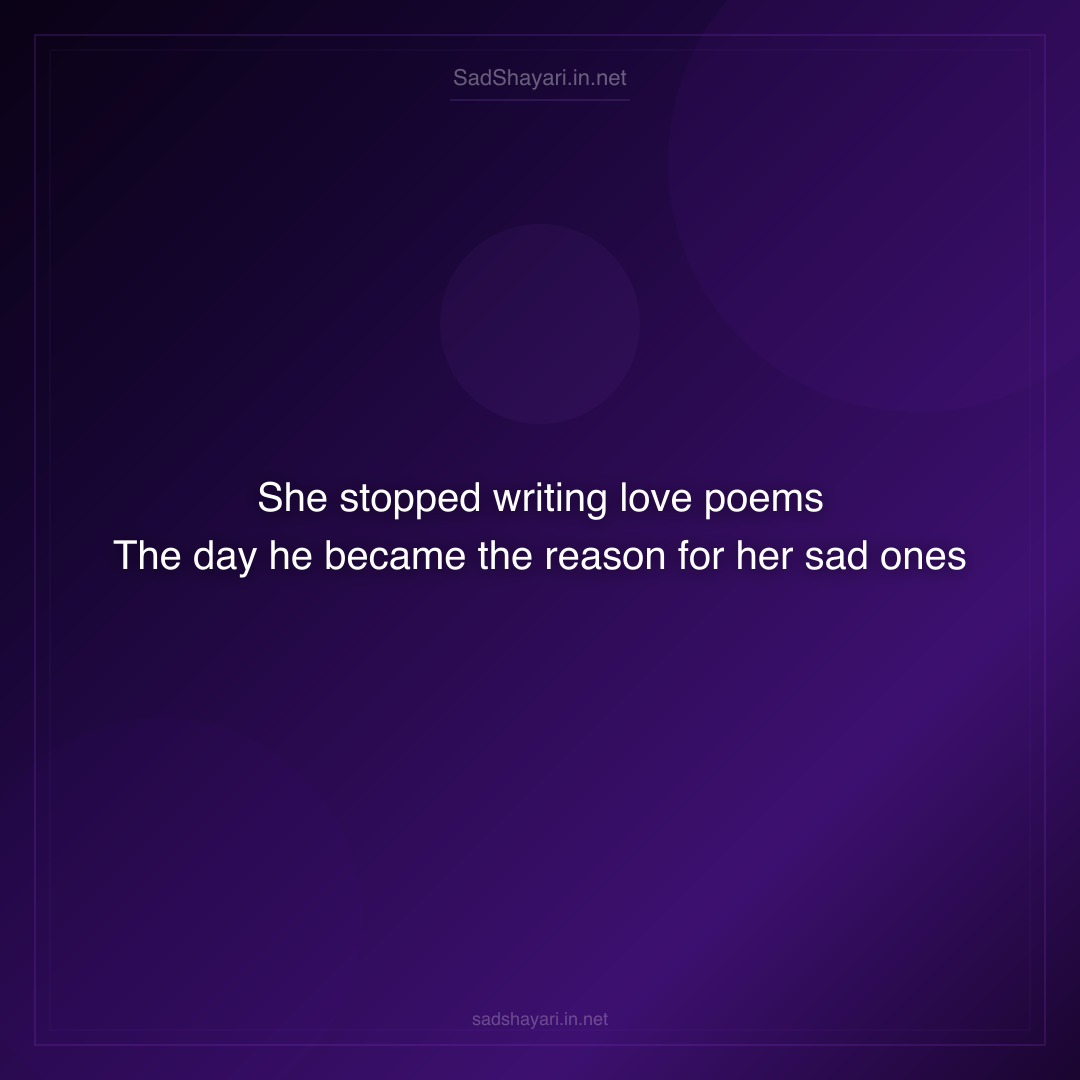 Sad Shayari